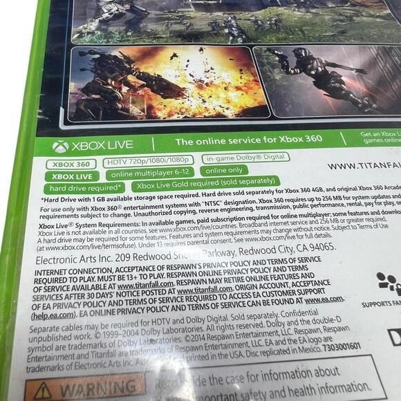 Titanfall (Microsoft Xbox 360, 2014) - Disc & Case, Tested, Online Only - Picture 4 of 8